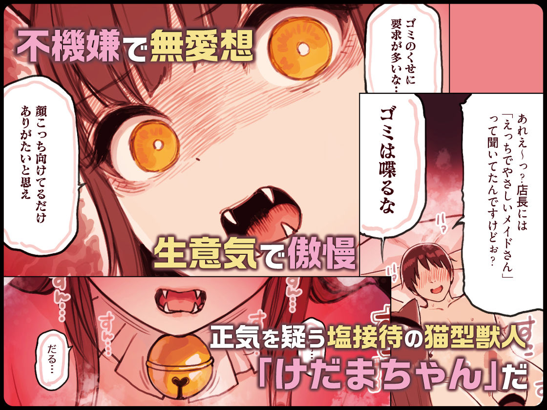 けも耳手コキ店の地雷嬢 サンプル3