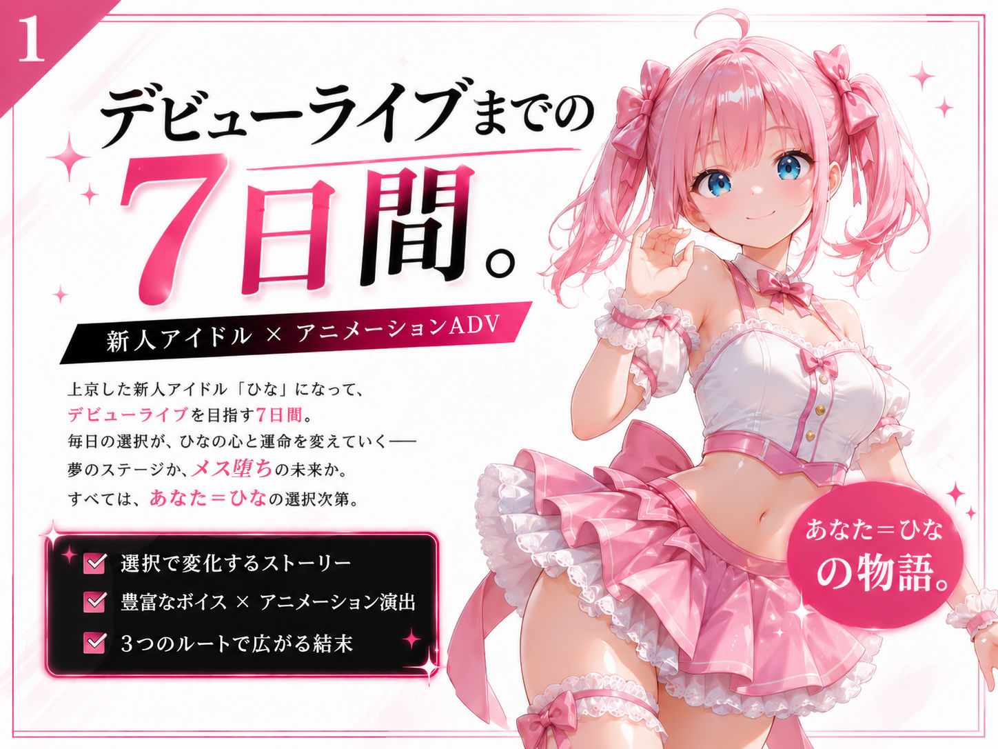 言いなりアイドル  7日間でメス堕ち デビューのために犯〇れていくカラダ サンプル2